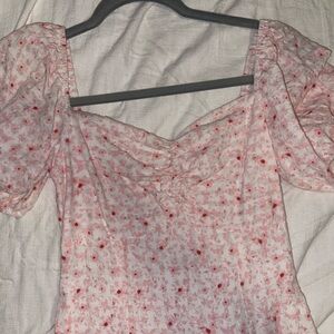 Princess Polly Pink Floral Sundress